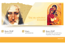 Tablet Screenshot of kursfilip.pl